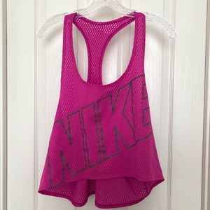 NWT Nike Pink Crop Top- Workout Top- Athleisure